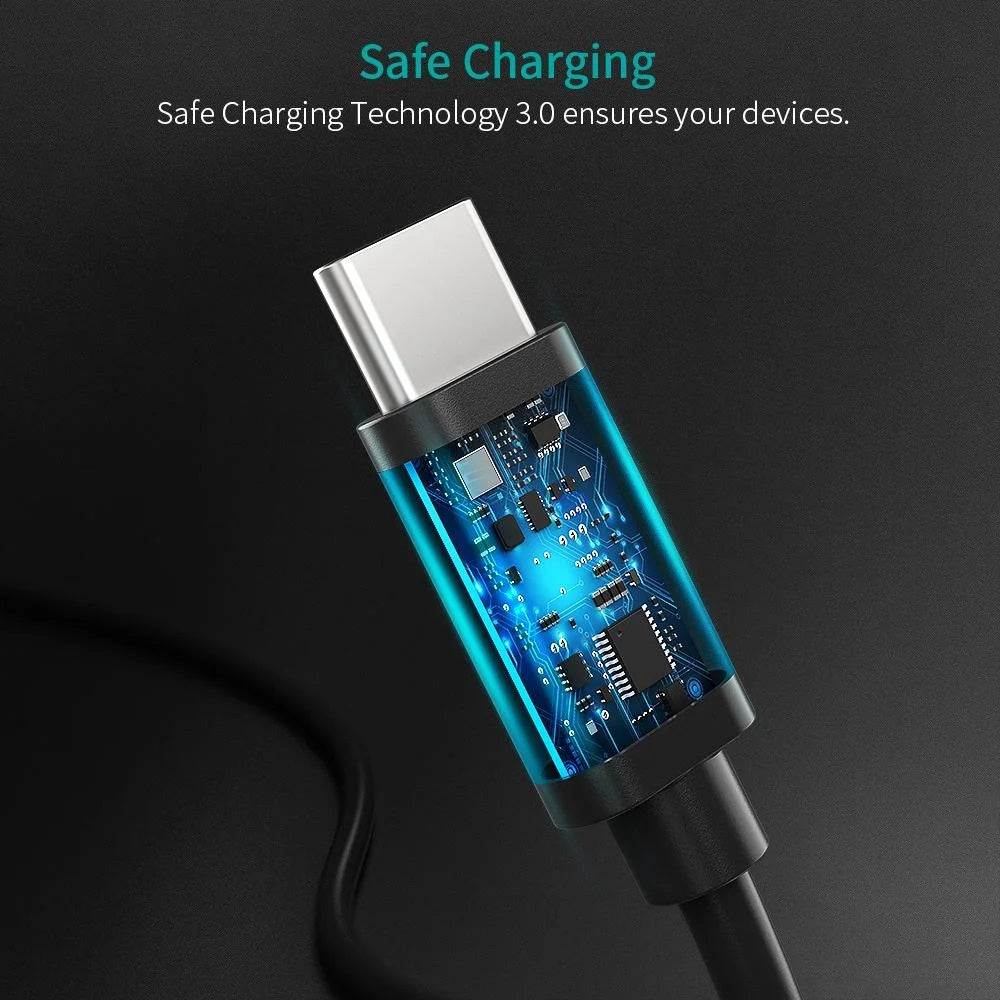 Cable USB Tipo C a Tipo C, PVC, 2Mts, CC0003