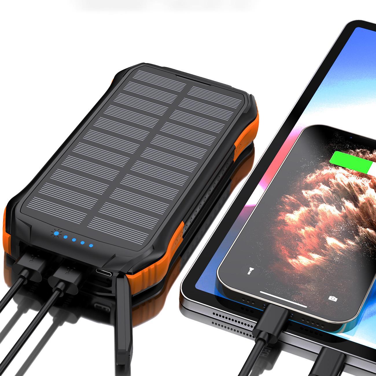 Batería 10.000mah Solar, B659 🌿