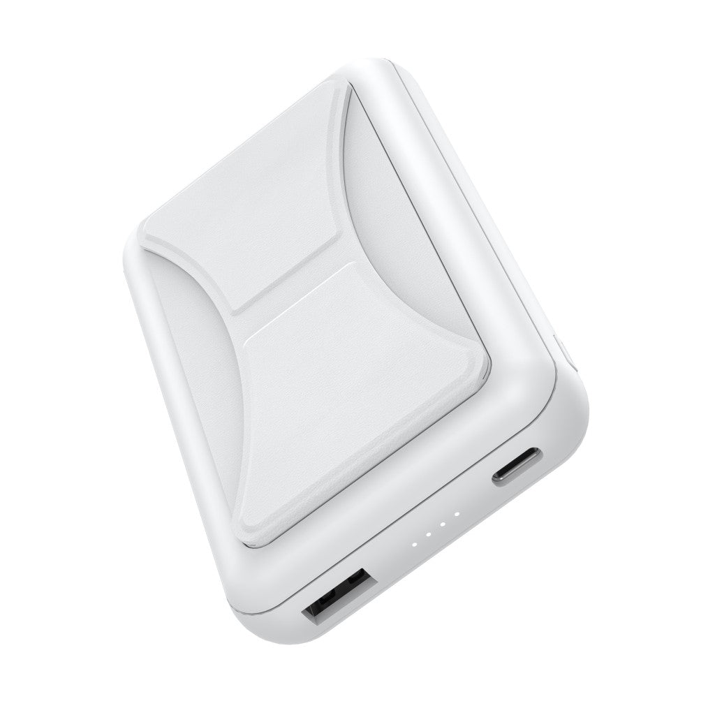 Batería 10.000mah inalámb/magnét. p/ iPhone, B663 blanco